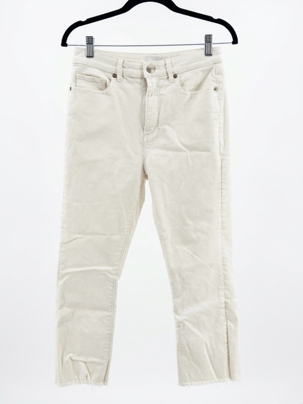LOFT Off-White High-Rise Jeans